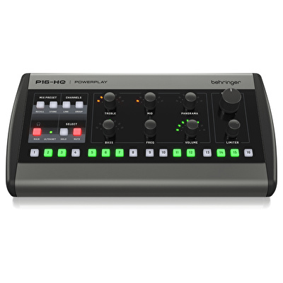 Behringer P16-HQ 16-Kanal Kişisel Monitör Mikseri